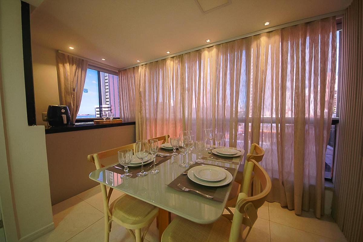 Apartamento No Meireles- Venetto ฟอร์ตาเลซา ภายนอก รูปภาพ